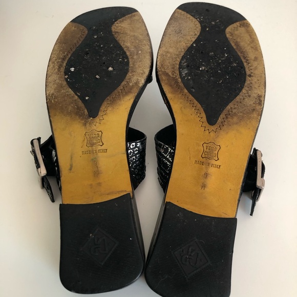 Donald J Pliner Ankara Croc Print Sandals - Picture 7 of 10